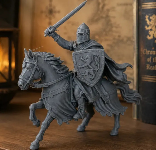 Escultura Decorativa Prints Patro- Caballero Medieval - Foto 2