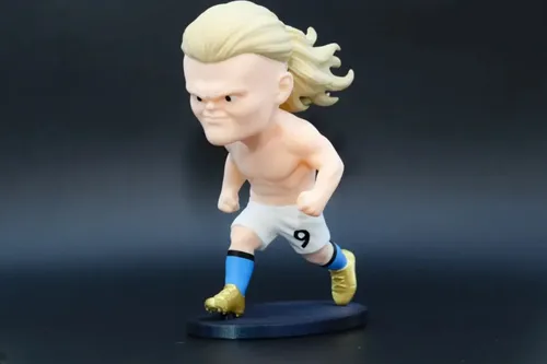 Figura De Fútbol Prints Patro De Haaland - Foto 3