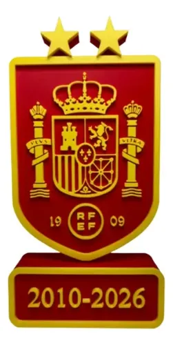 Figura Decorativa Prints Patro- Escudo España 2 Estrellas