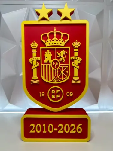 Figura Decorativa Prints Patro- Escudo España 2 Estrellas - Foto 2