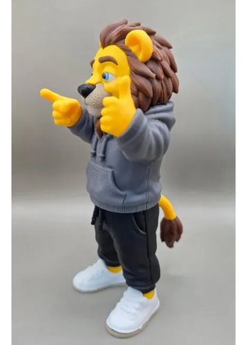 Figura Decorativa Prints Patro- León Cool - Foto 4