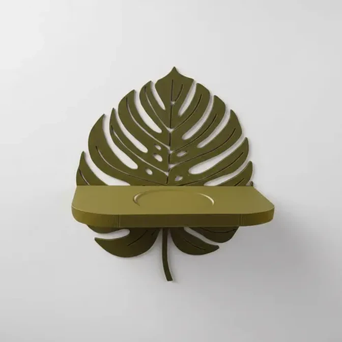 Decoración Elegante Prints Patro - Estante De Pared 2