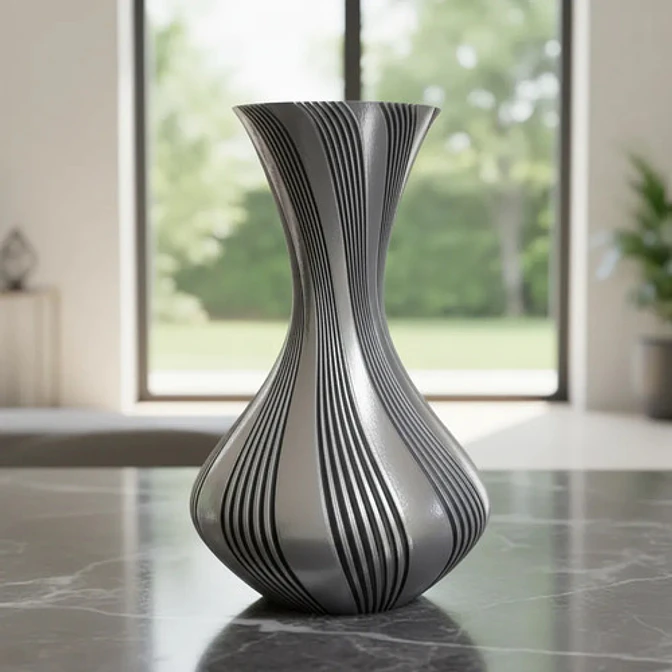 Decoración Elegante Prints Patro - Jarrón Estilo Vase 2