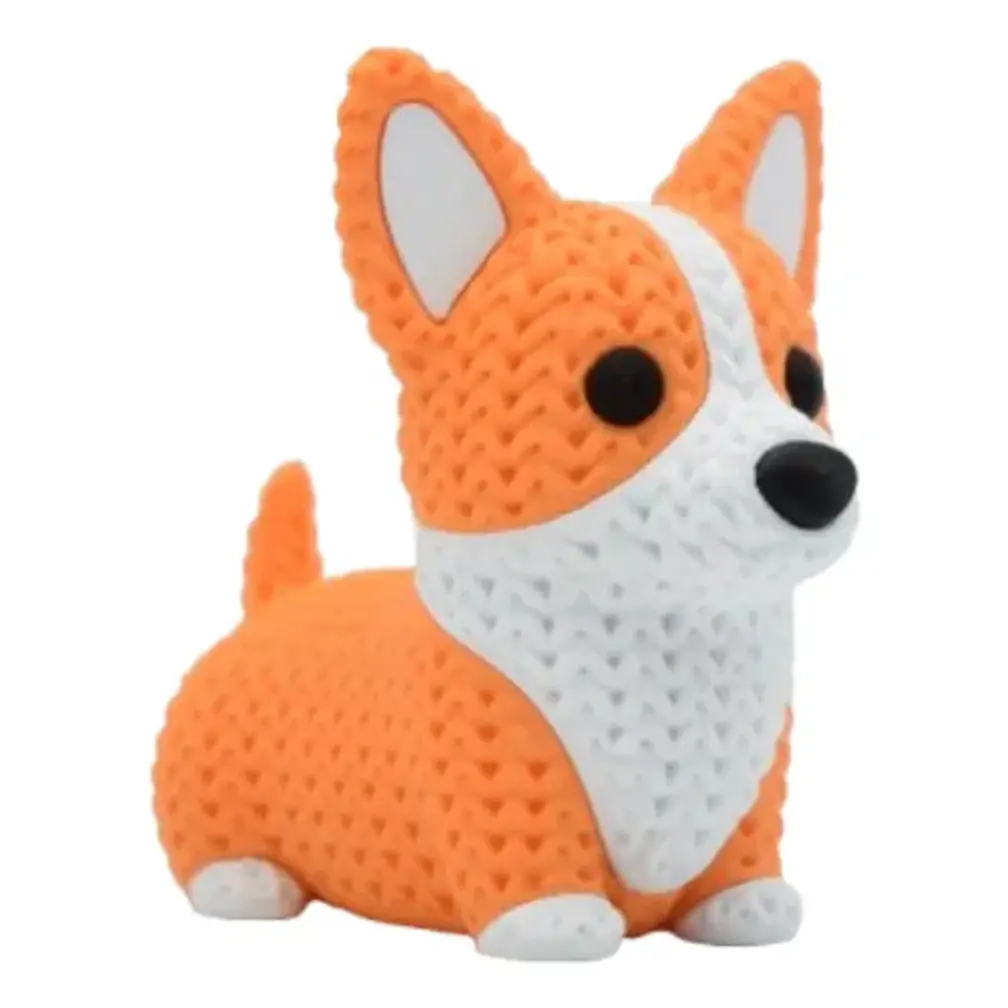 Figura Decorativa Prints Patro- Corgi De Punto 1