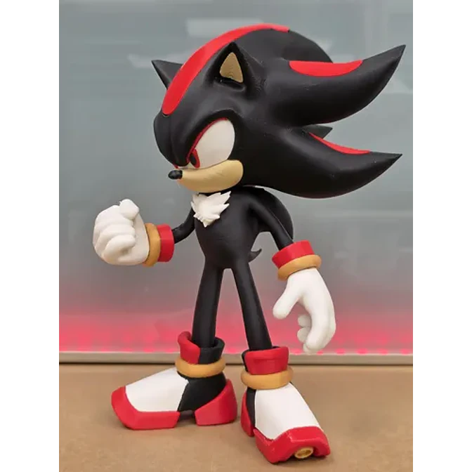 Shadow Sonic The Hedgehog Figura Coleccionable Prints Patro 3