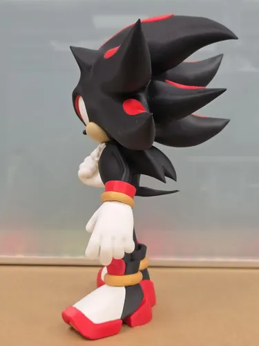 Shadow Sonic The Hedgehog Figura Coleccionable Prints Patro - Foto 4