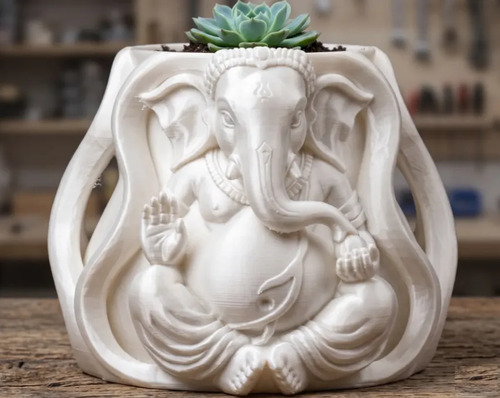 Macetero Prints Patro- Elefante Buda - Foto 2