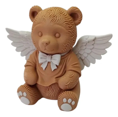 Figura Decorativa Prints Patro- Oso Ángel Festivo