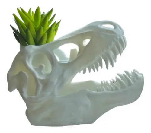 Macetero Prints Patro- T-rex Esqueleto