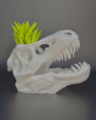 Macetero Prints Patro- T-rex Esqueleto - Foto 3