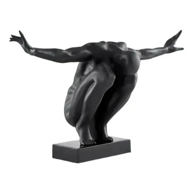 Figura Decorativa Prints Patro - Figura Abstracta De Atleta