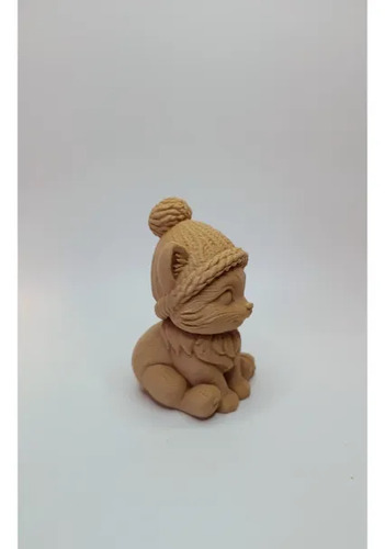 Figura Decorativa Prints Patro- Gatito Invernal - Foto 5
