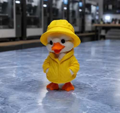 Figura Decorativa Prints Patro- Patito De Lluvia - Foto 2
