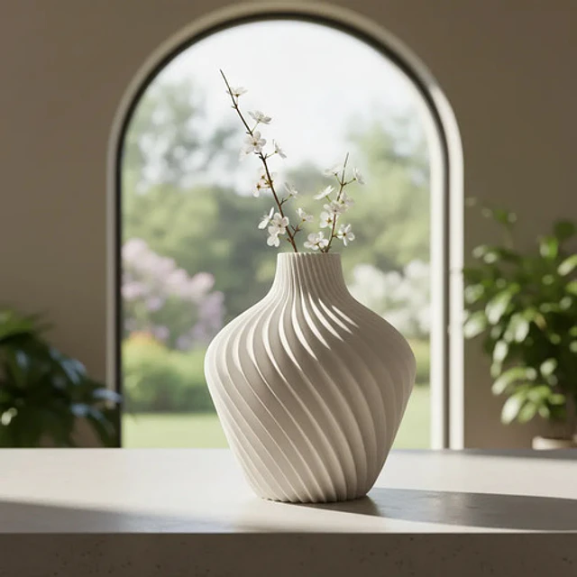 Decoración Elegante Prints Patro - Florero Estilo Botánico