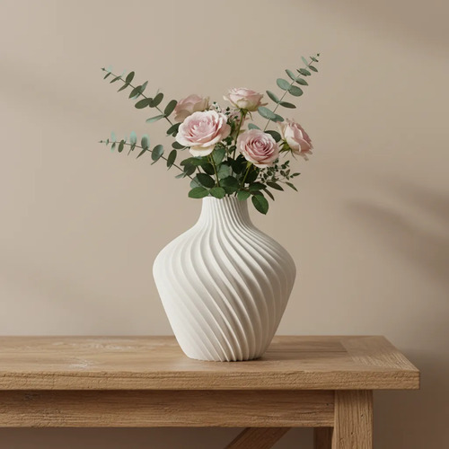 Decoración Elegante Prints Patro - Florero Estilo Botánico - Foto 3
