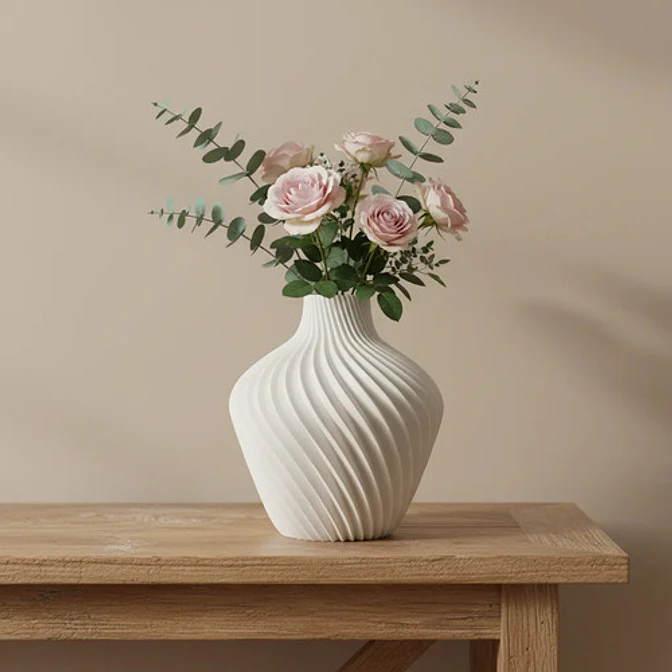 Decoración Elegante Prints Patro - Florero Estilo Botánico 3