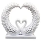 Escultura Decorativa Prints Patro- Corazón De Cisne - Miniatura 1