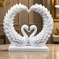 Escultura Decorativa Prints Patro- Corazón De Cisne - Miniatura 3