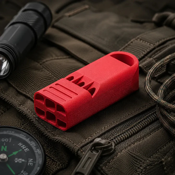 Silbato Súper Fuerte De 6 Tonos Para Emergencia Y Deportes 3