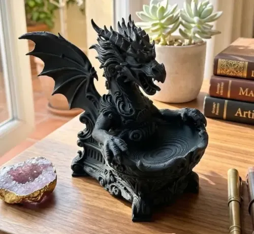 Bandeja Decorativa Prints Patro- Dragón Negro - Foto 2