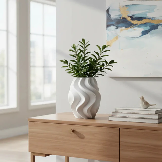 Decoración Elegante Prints Patro - Florero Para Decorar
