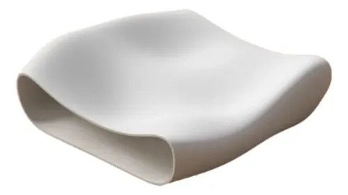 Bandeja Elegante Prints Patro - Bandeja Moderno Fruit Bowl