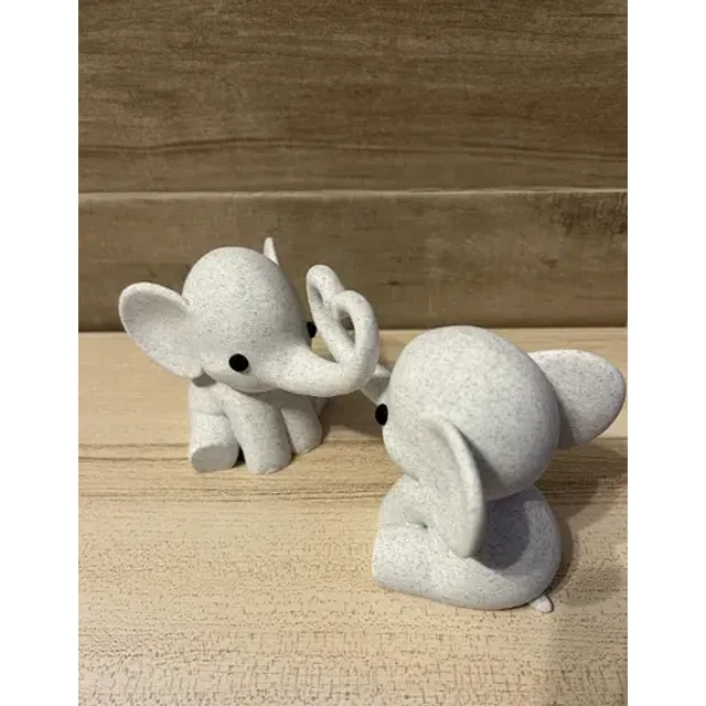 Escultura Decorativa Prints Patro- Corazón De Elefante