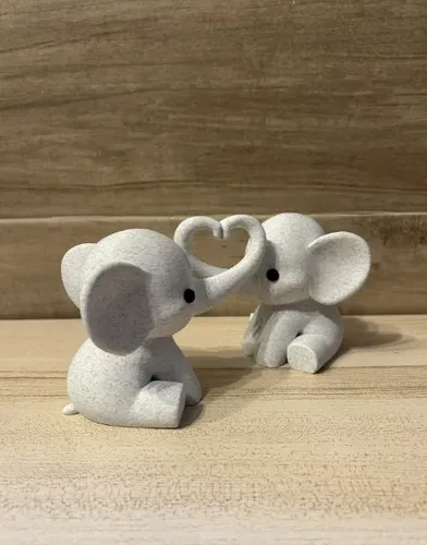 Escultura Decorativa Prints Patro- Corazón De Elefante - Foto 4
