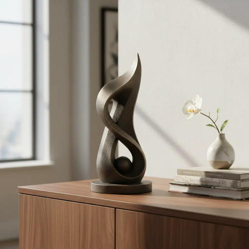 Escultura Elegante Prints Patro - Flujo Infinito - Foto 3