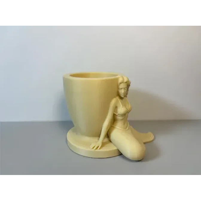 Decoración Hogar Prints Patro - Maceta Forma De Sirena 3