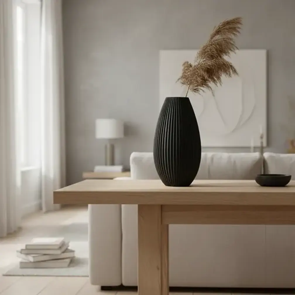 Decoración Elegante Prints Patro - Estilo Vase Moderno 4