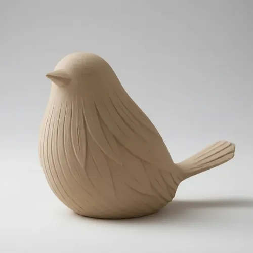 Escultura Decorativa Prints Patro - Pájaro Minimalista Japan - Foto 2