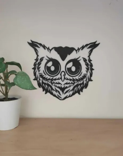 Figura Decorativa De Pared Prints Patro- Búho - Foto 2