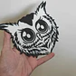 Figura Decorativa De Pared Prints Patro- Búho - Miniatura 3