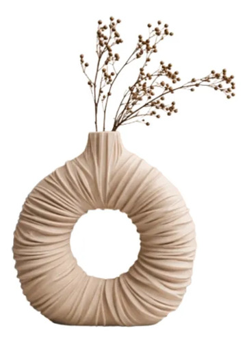 Decoración Hogar Prints Patro - Jarrón De Rosquilla Ondulado