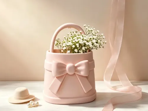 Decoración Hogar Prints Patro - Florero Con Lazo - Foto 4