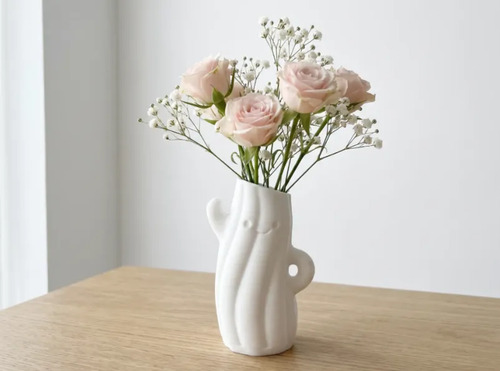Decoración Hogar Prints Patro - Jarrón Abrazada Con Ondas - Foto 2