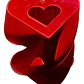 Decoración Hogar Prints Patro - Jarrón Espiral De Corazón - Miniatura 1