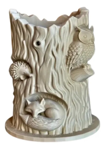 Macetero Decorativo Prints Patro- Tronco De Animales