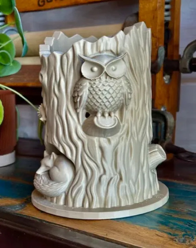 Macetero Decorativo Prints Patro- Tronco De Animales - Foto 2
