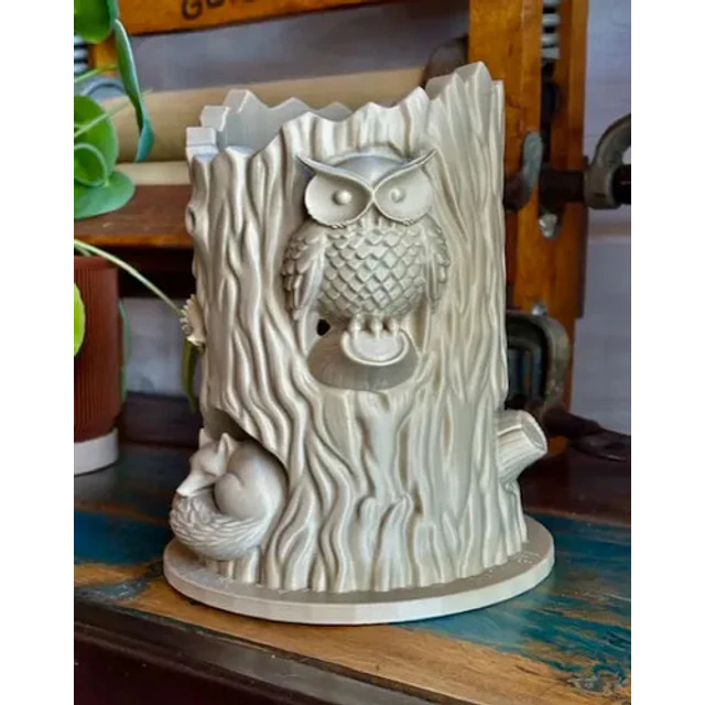 Macetero Decorativo Prints Patro- Tronco De Animales