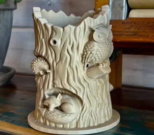Macetero Decorativo Prints Patro- Tronco De Animales - Foto 4