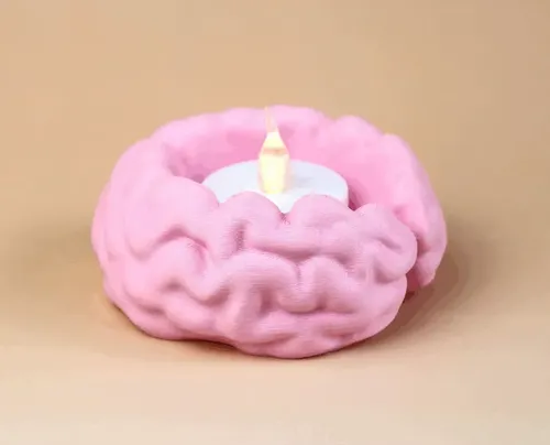 Portavelas Led Prints Patro- Forma Cerebro - Foto 2