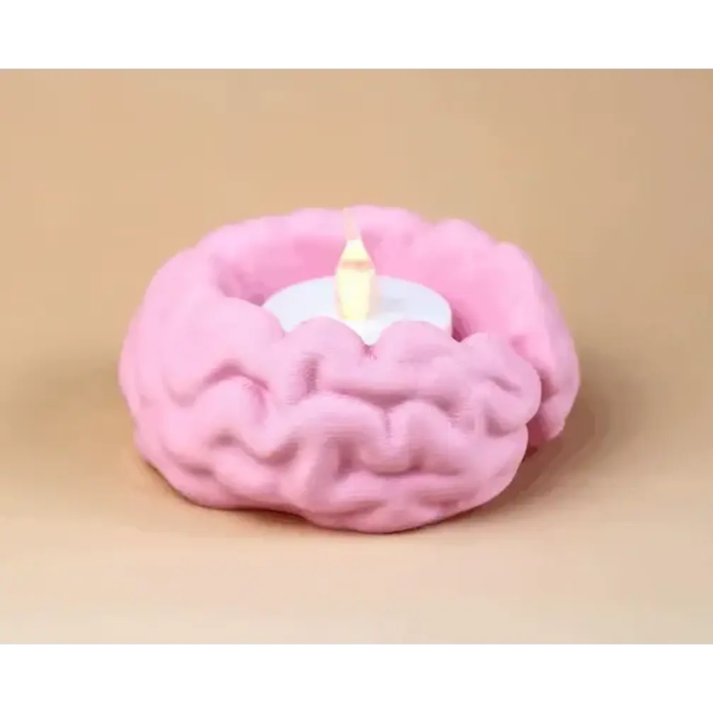 Portavelas Led Prints Patro- Forma Cerebro 2