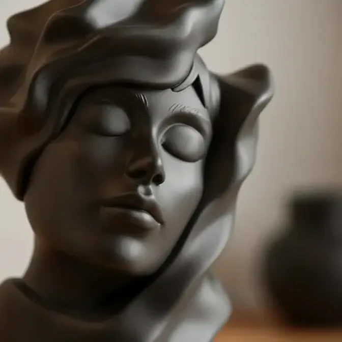 Escultura Elegante Prints Patro - Susurro Del Velo 3