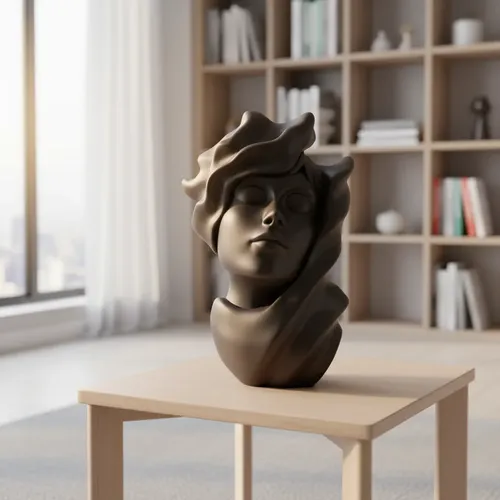 Escultura Elegante Prints Patro - Susurro Del Velo - Foto 4
