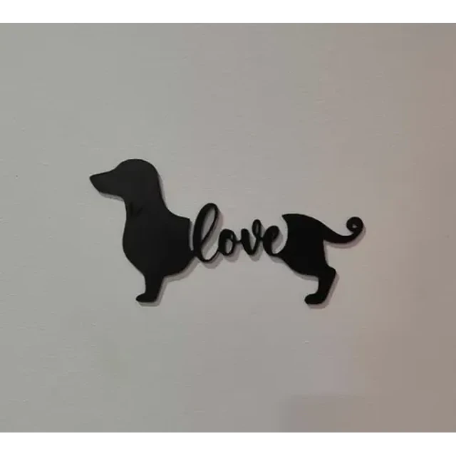 Figuras Decorativas De Pared- Perritos Razas Pequeñas