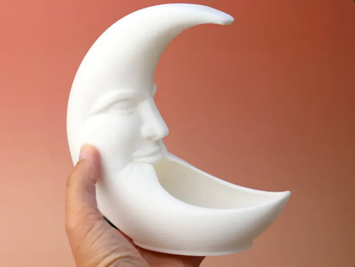 Macetero Prints Patro- Luna Creciente Con Conejo - Foto 3