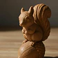 Escultura Elegante Prints Patro - Ardilla En Bellota - Miniatura 4