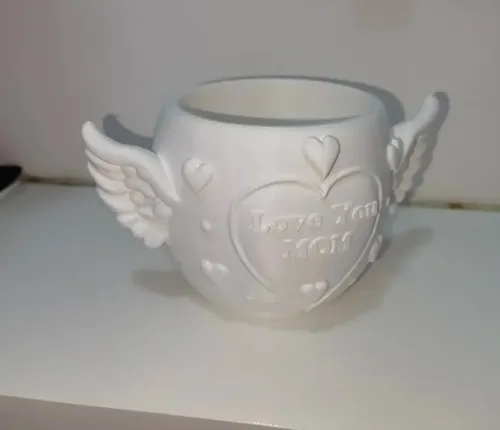 Macetero Prints Patro- Alas De Ángel - Foto 2